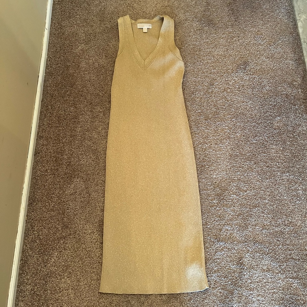 MICHAEL KORS GOLD DRESS